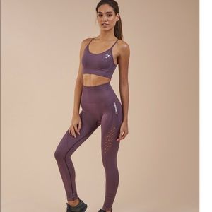NWT Gymshark Energy Seamless 2 PIECE OUTFIT